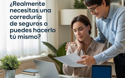 ¿Realmente necesitas una correduría de seguros o puedes hacerlo tú mismo?